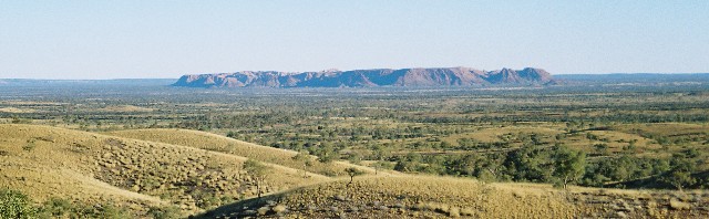 Gosse Bluff - comet crater 